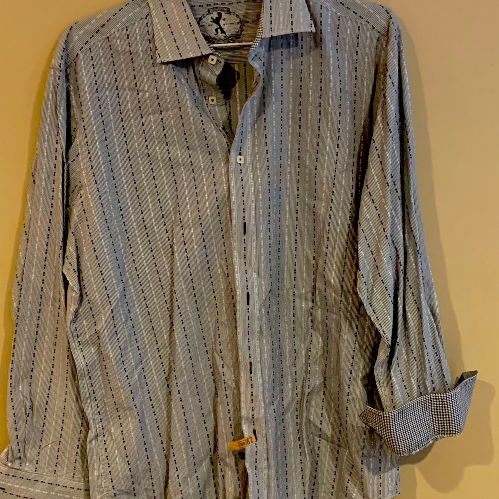 Bugatchi designer dress shirt